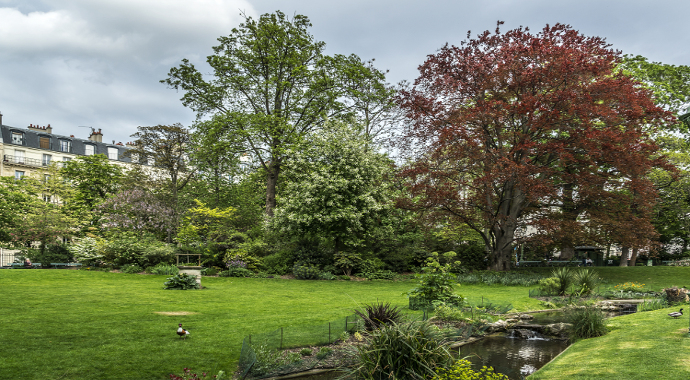 Jardins et foret